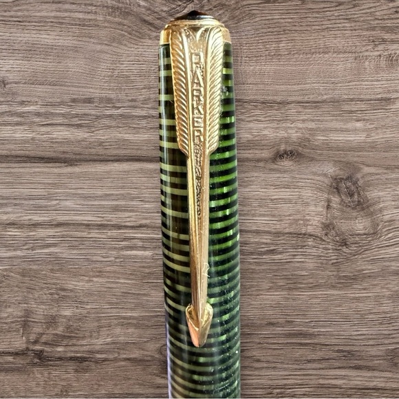 Vintage Parker Vacumatic Senior Maxima Emerald Pearl Mechanical Pencil - 1940’s - Picture 5 of 5